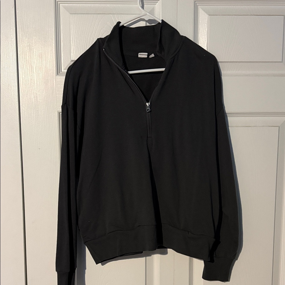 GAP Charcoal Half-Zip Sweater